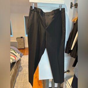 Banana Republic Avery Cropped Classic Black Pants